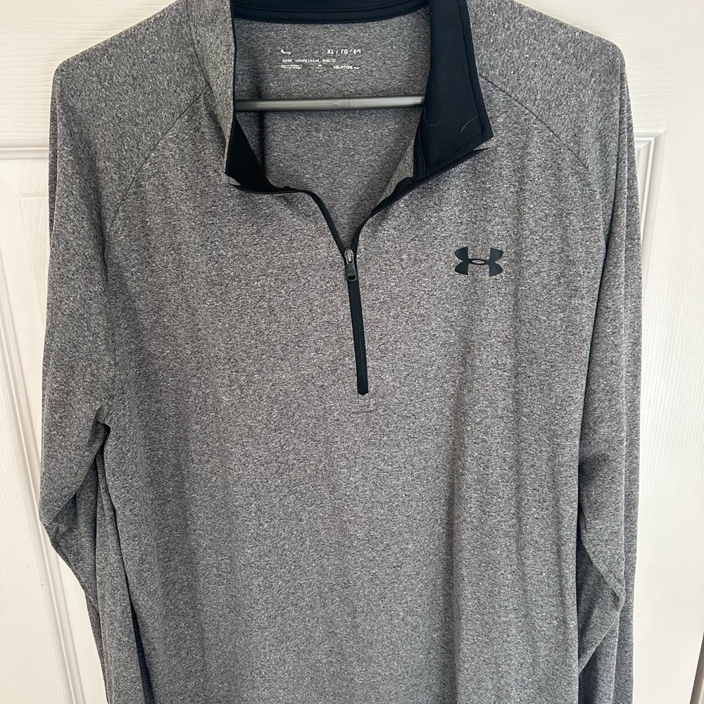 Under Armour Gray Quarter-Zip Pullover